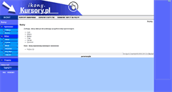 Desktop Screenshot of ikony.kursory.pl